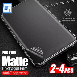 2-4pcs Matte Hydrogel Film For VIVO Y58 Y28 Y18e Y38 Y35 Y78 Plus Y03 Y33S Y36 Y27 Y77t Y02a Y56 Y21 Y31 Y30 Screen Protector