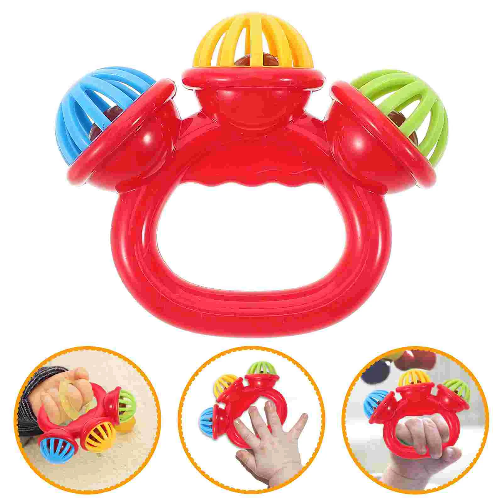 Hochet apaisant pour nourrissons et tout-petits, jouets pour bébés, hochets pour bébé, hochet Shake The Cartoon, nouveau-né