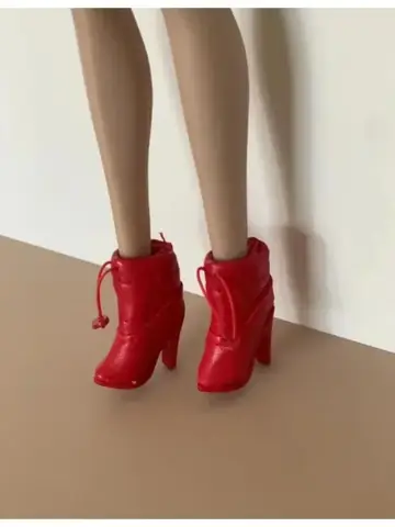 Novos estilos de sapatos botas de brinquedo acessórios para pés de salto alto para suas bonecas 1:6 FR FR2 BBIKG208