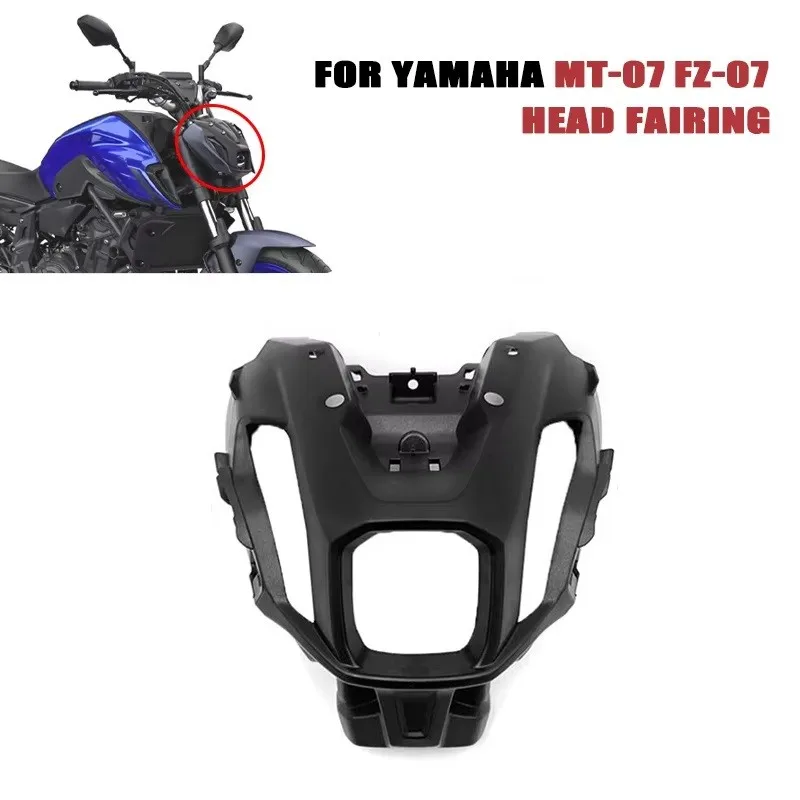 A30P-For MT-07 2021-2023 Motorcycle Front Headlight Upper Nasal Mask Bracket Fairing Accessories