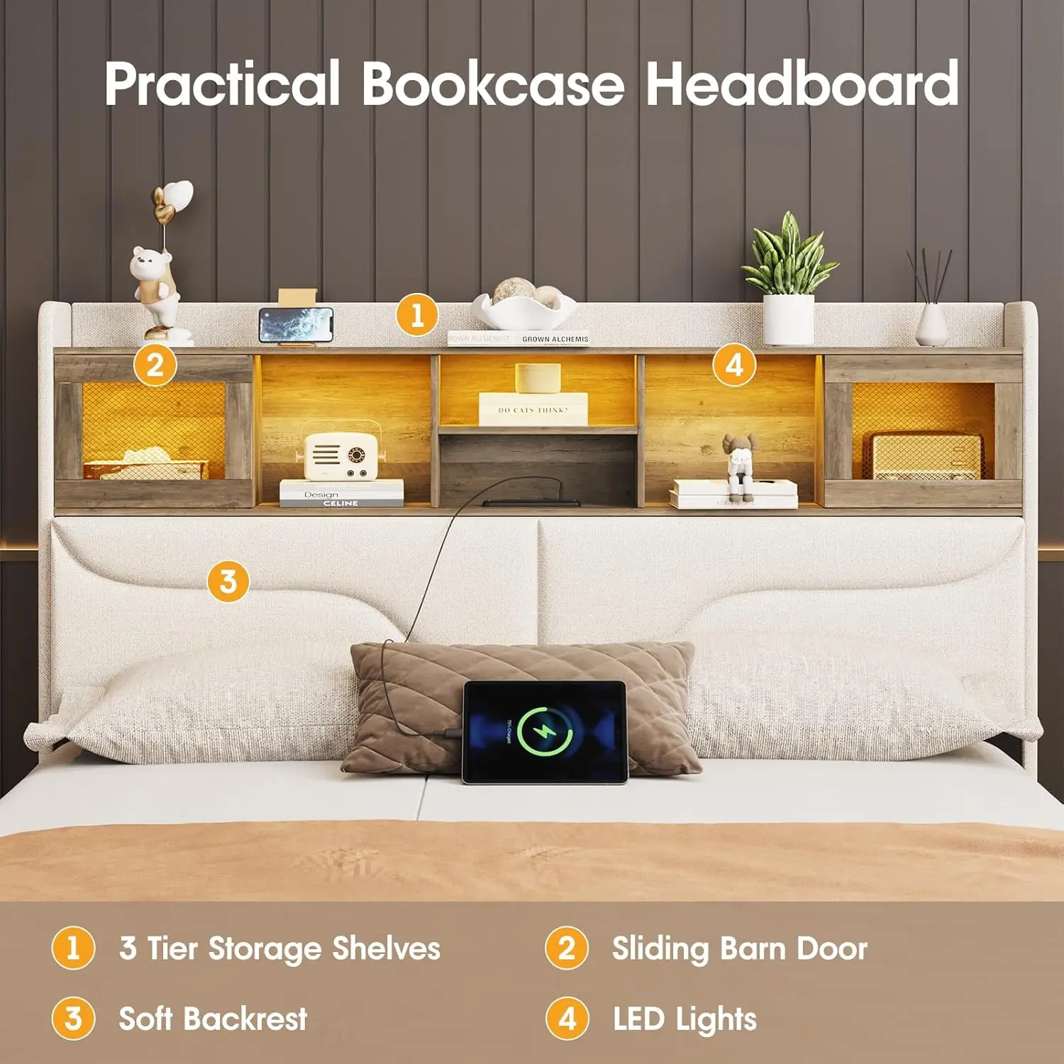 Thumbnail 3 - #31 Storage Bed Frames Deals & Discounts