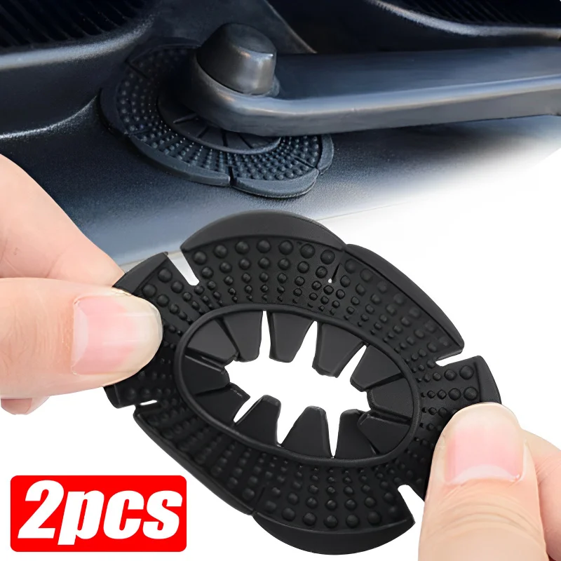 

2pcs Universal Car Windshield Wiper Dustproof Cover Debris Leaves Falling Protection Sleeve Windscreen Wiper Bottom Hole Cover