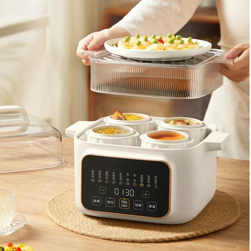

Hot salesHot salesCeramic Electric Stewpot MD-DZC2501 9 Cooking Functions with Delay Timer and Keep Warm Function 220V