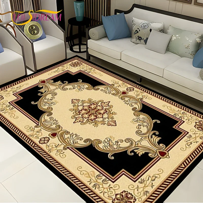 السجاد الفارسي خمر لغرفة المعيشة غرفة نوم بوهيميا التركية المغرب السجاد العرقي UnSlip ماندالا هندسية سجادة باب ملصق حصيرة #1