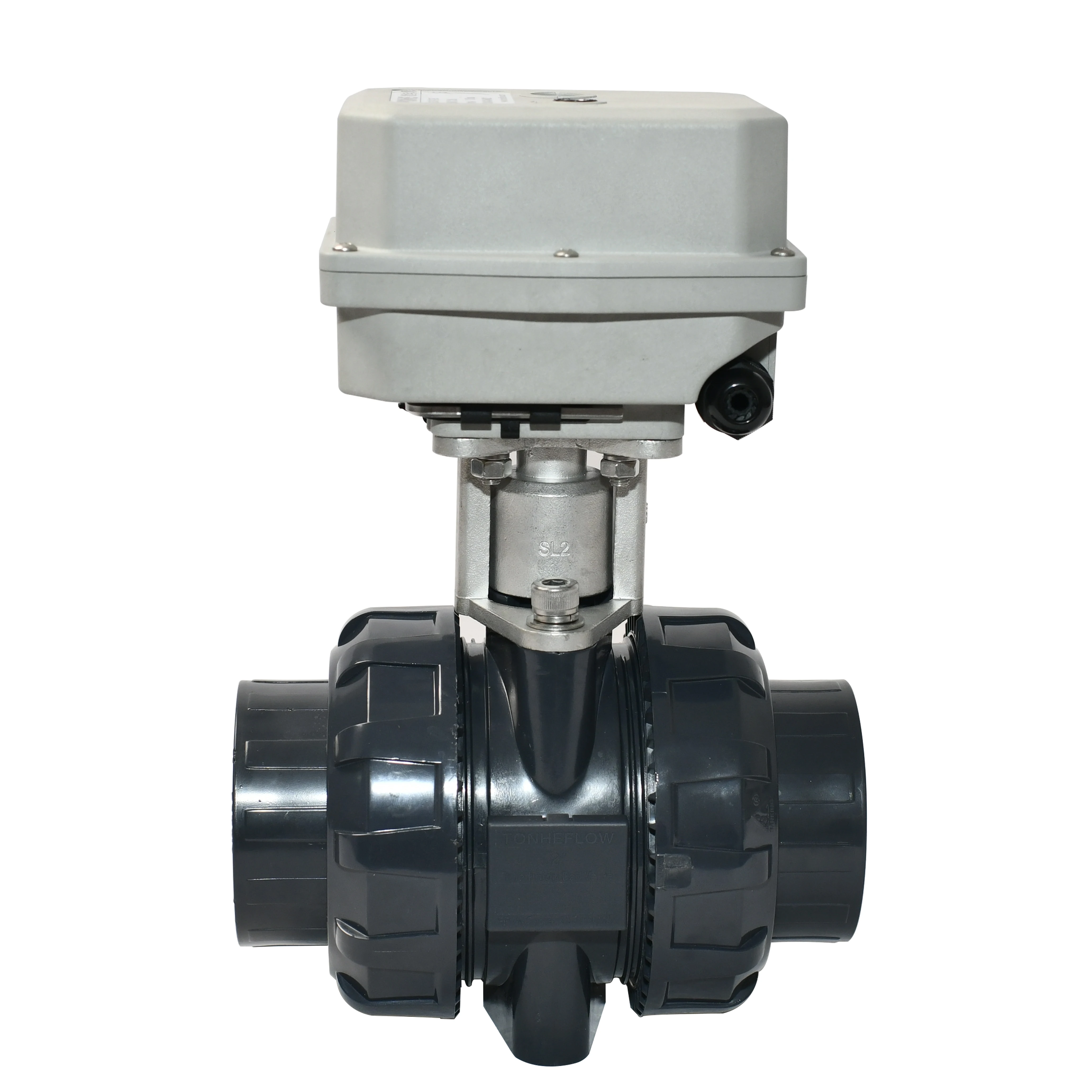 

A550 Series DN65 2 Way UPVC DC12V/DC24V PVC Electric Motorized Ball Valve