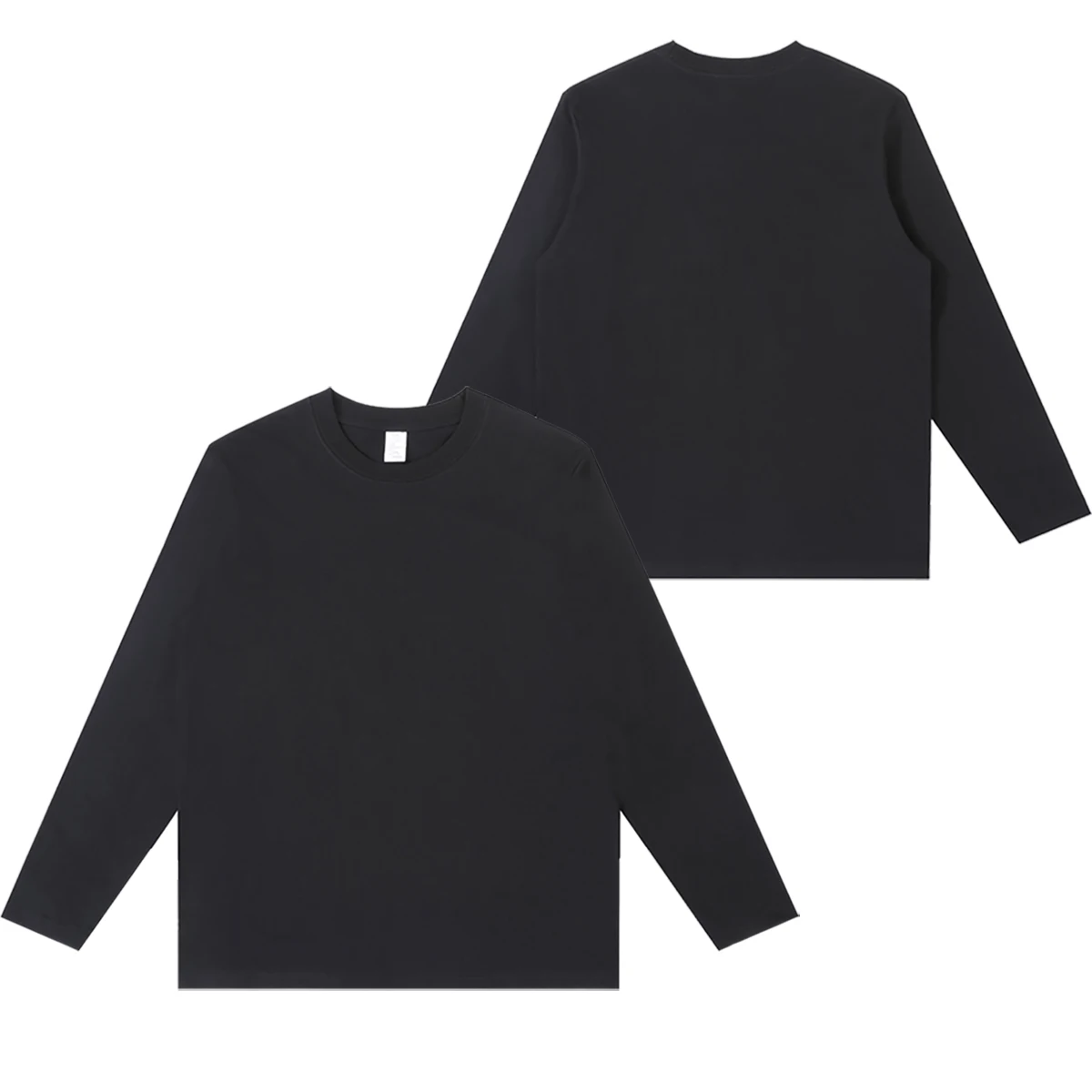 DIY Customize Long Sleeve T-Shirt Fashion T-Shirt Men Women Your Logo/Picture 100% Cotton Oversized Autumn Winter Tops