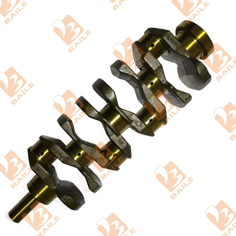 YD25 Crankshaft for Nissan Navara Pickup D22 / D40 YD25 Engine YD25 Engine Rebuild Parts