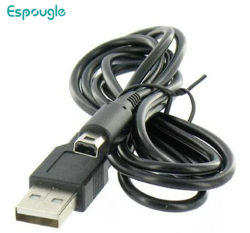 

100pcs 1.2m USB Charger Cable Charging Data Cord Wire for Nintendo DSi NDSI 3DS 2DS XL/LL New 3DS XL/3DS XL Game Power Line