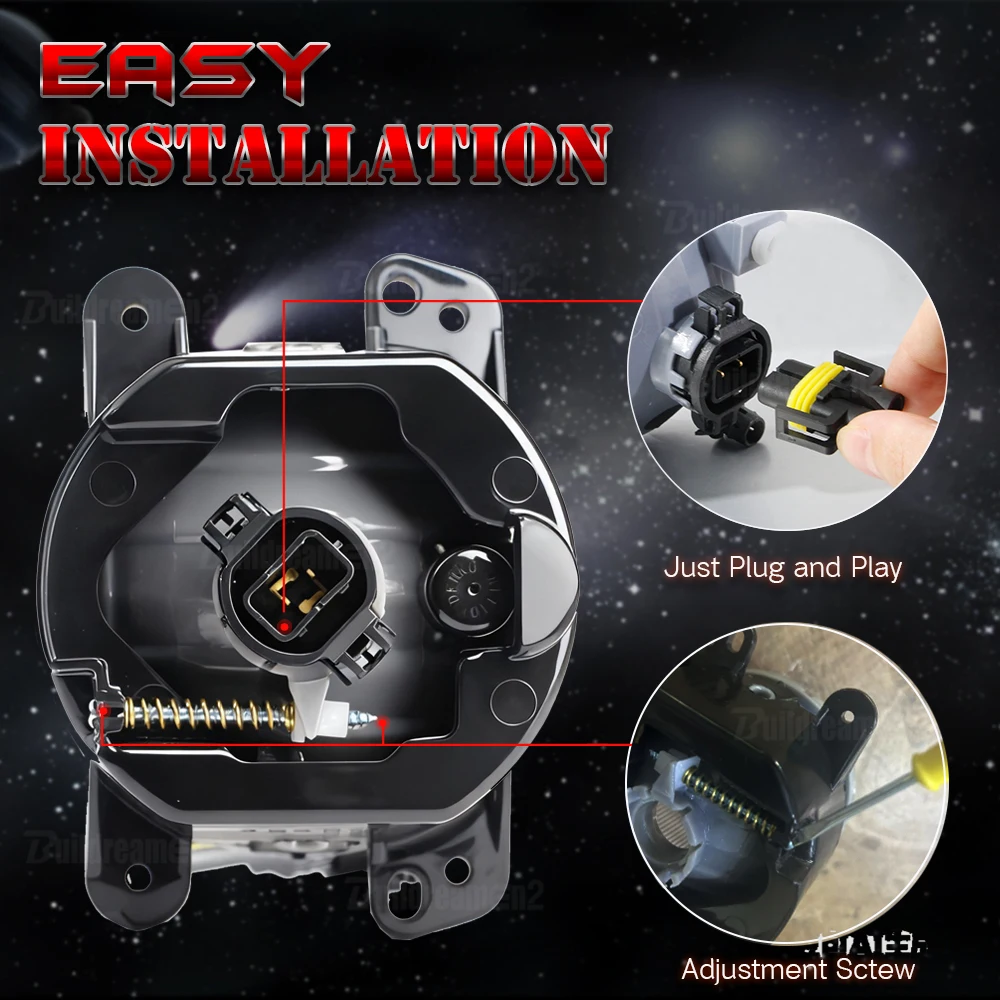 2 × سيارة LED الضباب ضوء الجمعية النهار مصباح جيد الإضاءة ل شاحن دودج (LD) 2011 2012 2013 2014 (لا تناسب نموذج SRT-8)