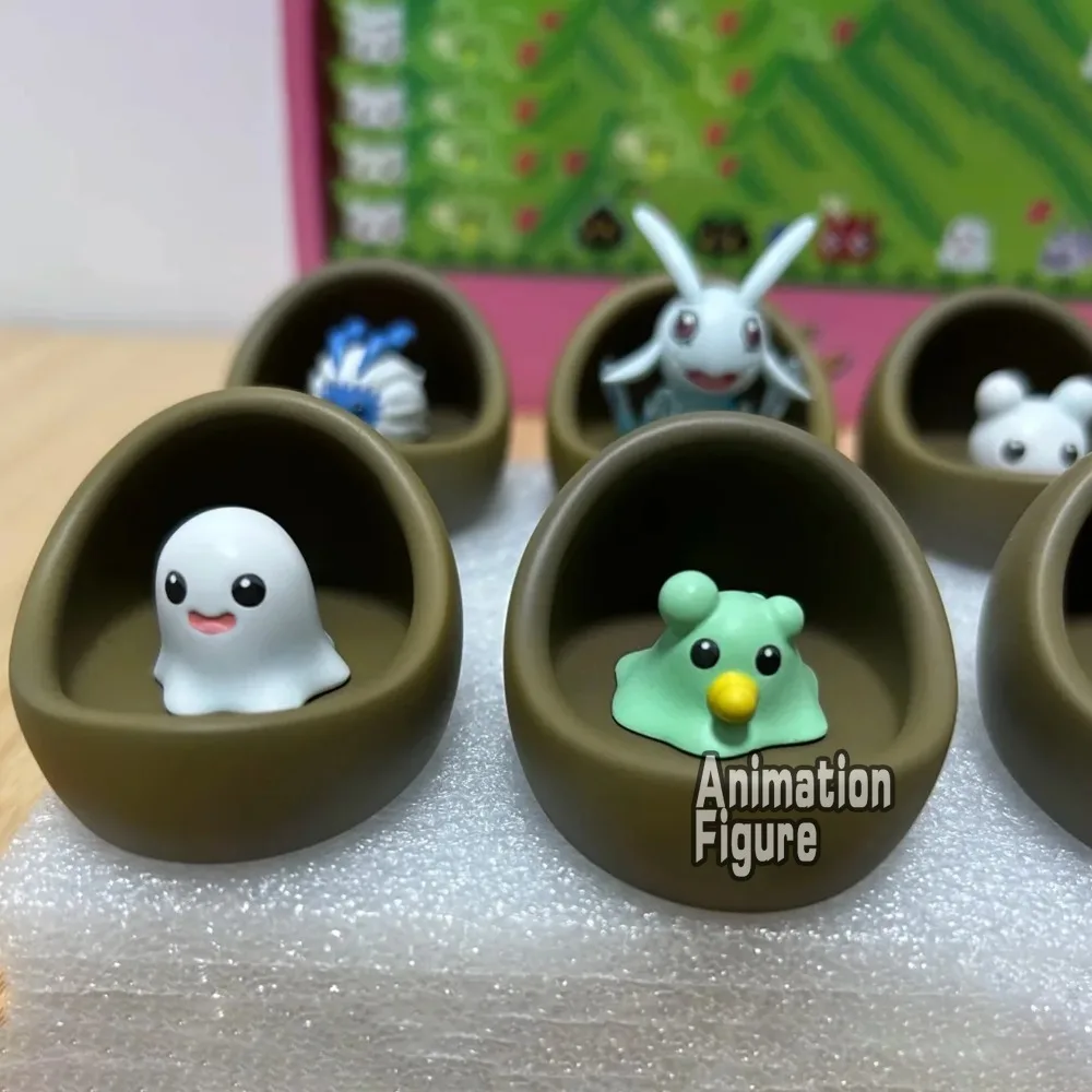 Figura de aventura de Digimon de Anime de 2-3cm, figuras de acción de Botamon Punimon Pichimon, colección de estatuas de Pvc, modelo de juguete, regalos