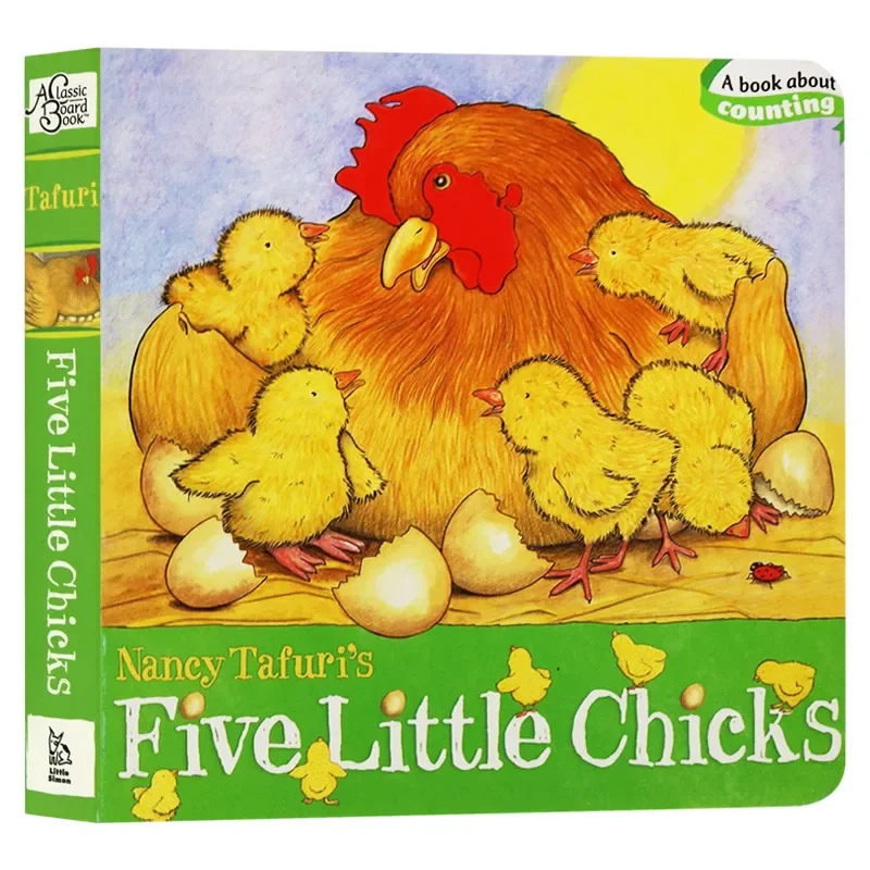 

Five Little Chicks, Baby Children's books aged 1 2 3,English picture book 9781442407220