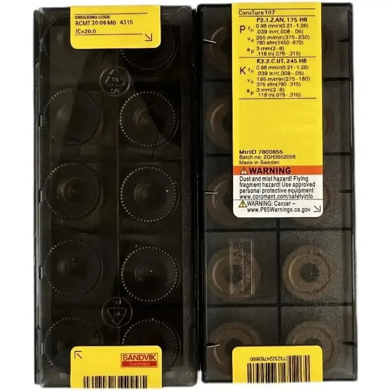 

RCMT2006M0 4315 /Original genuine CNC alloy blade 10 PCS