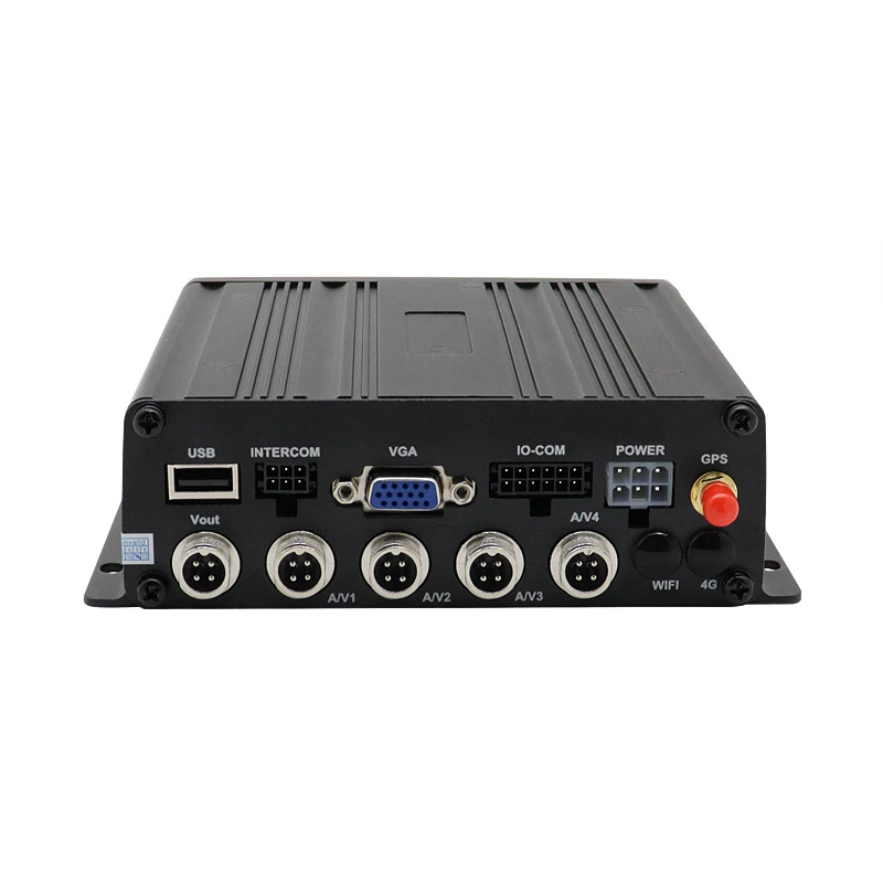 بطاقة SD مزدوجة 720p 4ch 2*128GB سيارة الصندوق الأسود الربط إنذار المدمج في 4G نظام تحديد المواقع سيارة فيديو HD تسجيل تشغيل المحمول الذكي MDVR #3