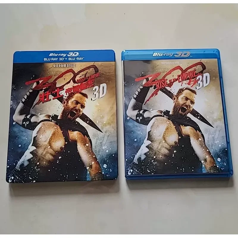 Spartan 300 Warriors 2 Rise of the Empire 2D plus 3D Double Disc with Paper Cover Chinese Characters in the Whole Area