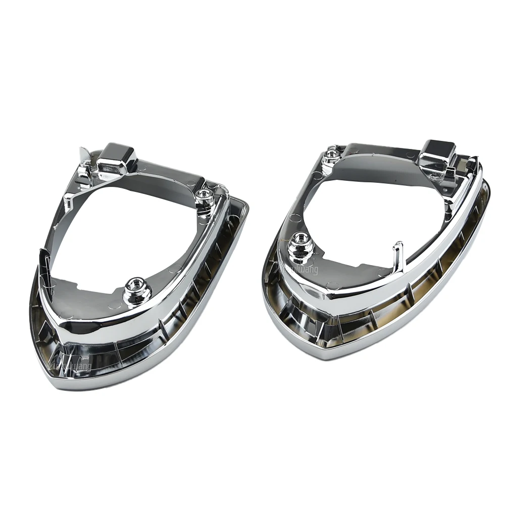 2 قطعة لشركة فولكس فاجن جولف 7 7.5 باسات B7 2011 2012 2013 2014 2015 2016 2017 2018 مرآة الرؤية الخلفية إطار كروم اكسسوارات السيارات #4