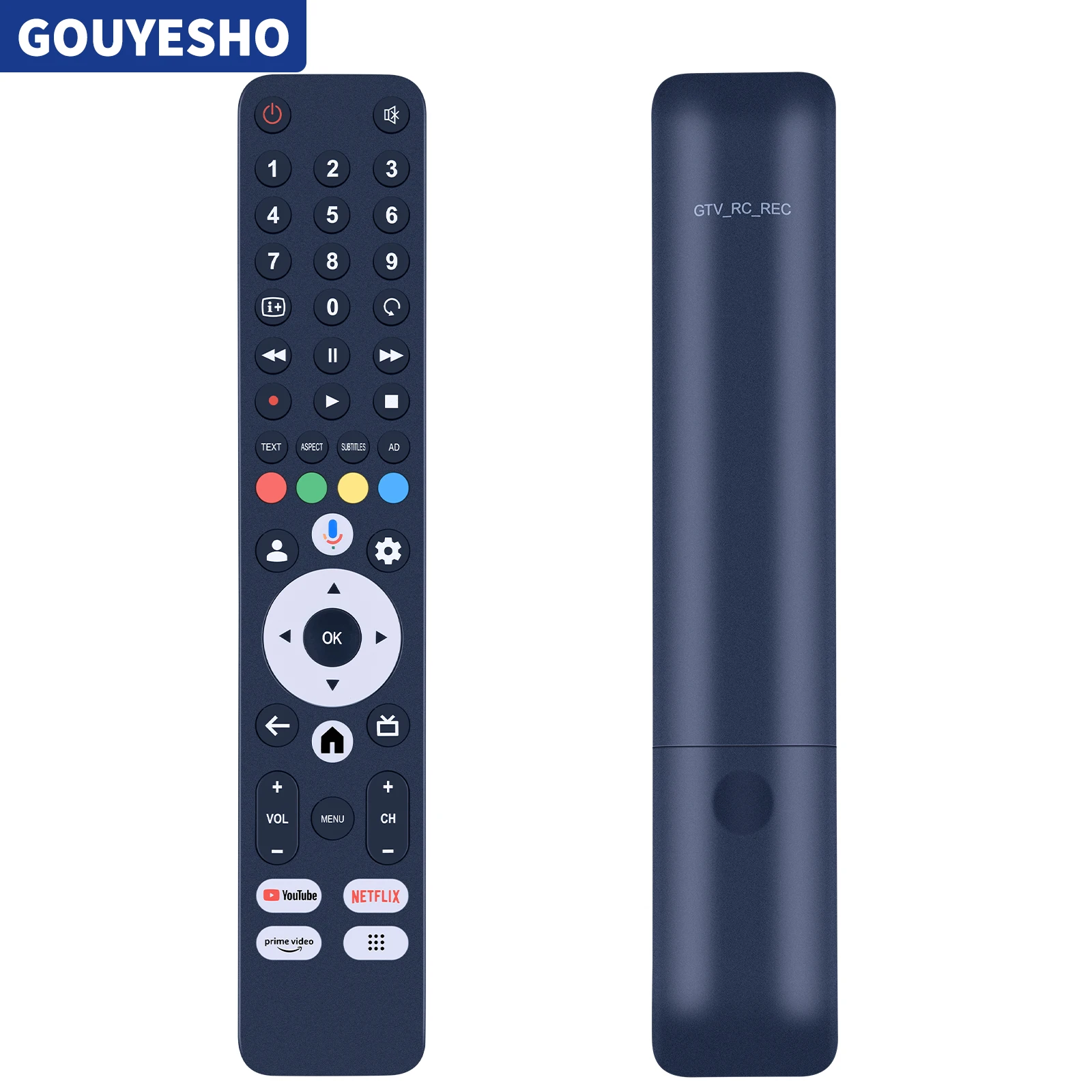 New Voice Remote Control GTV-RC-REC for SHARP KT2148 TV