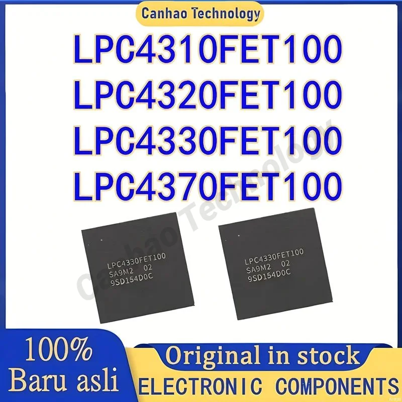 

LPC4310FET100 LPC4320FET100 LPC4330FET100 LPC4370FET100 LPC4310 LPC4320 LPC4330 LPC4370 LPC IC MCU Chip BGA100