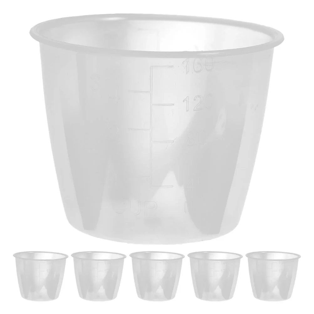 

6 Pcs Rice Cooker Measuring Cup for Liquid Ingredients Tool Tools Kitchen Pp Cups Plastic Parts Transparent