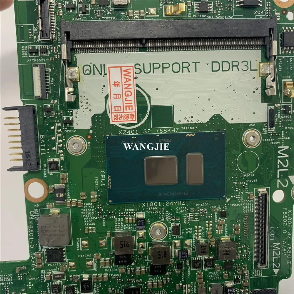 15219-1 لديل انسبايرون 7359 7568 اللوحة الأم للكمبيوتر المحمول مع كور I7-6500U V90VN CN-0FX71J 0FX71J FX71J 100% تم اختبارها بالكامل