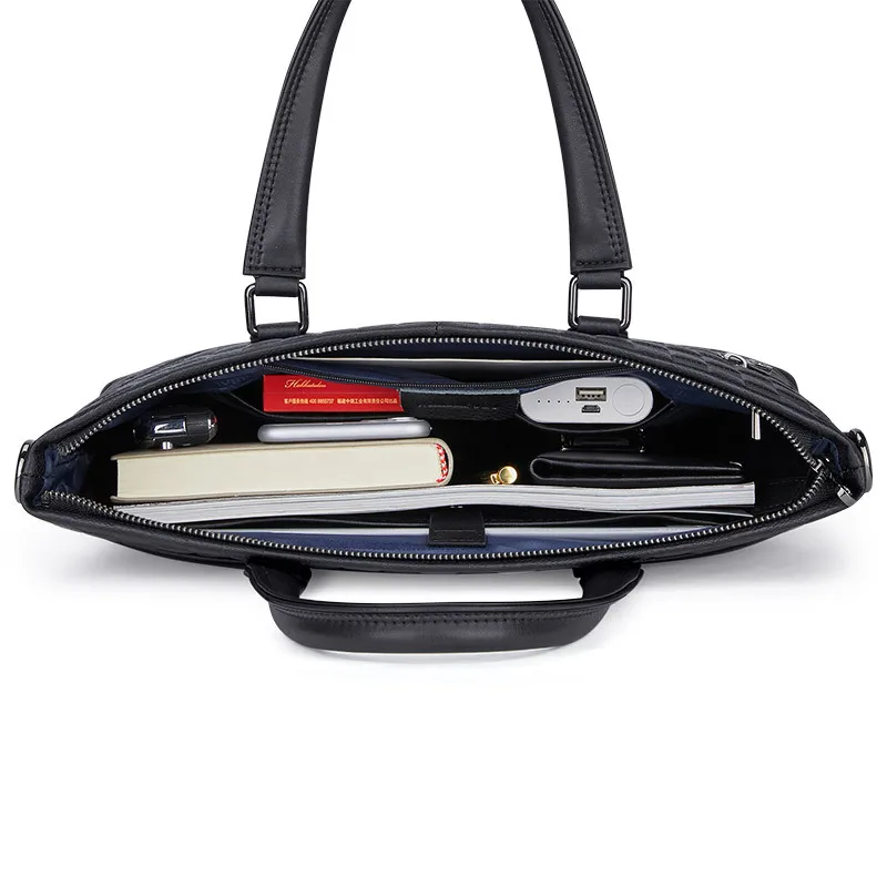 Pasta de negócios masculina bolsa para laptop de escritório grande capacidade bolsa crossbody de ombro único presente de dia para meninos
