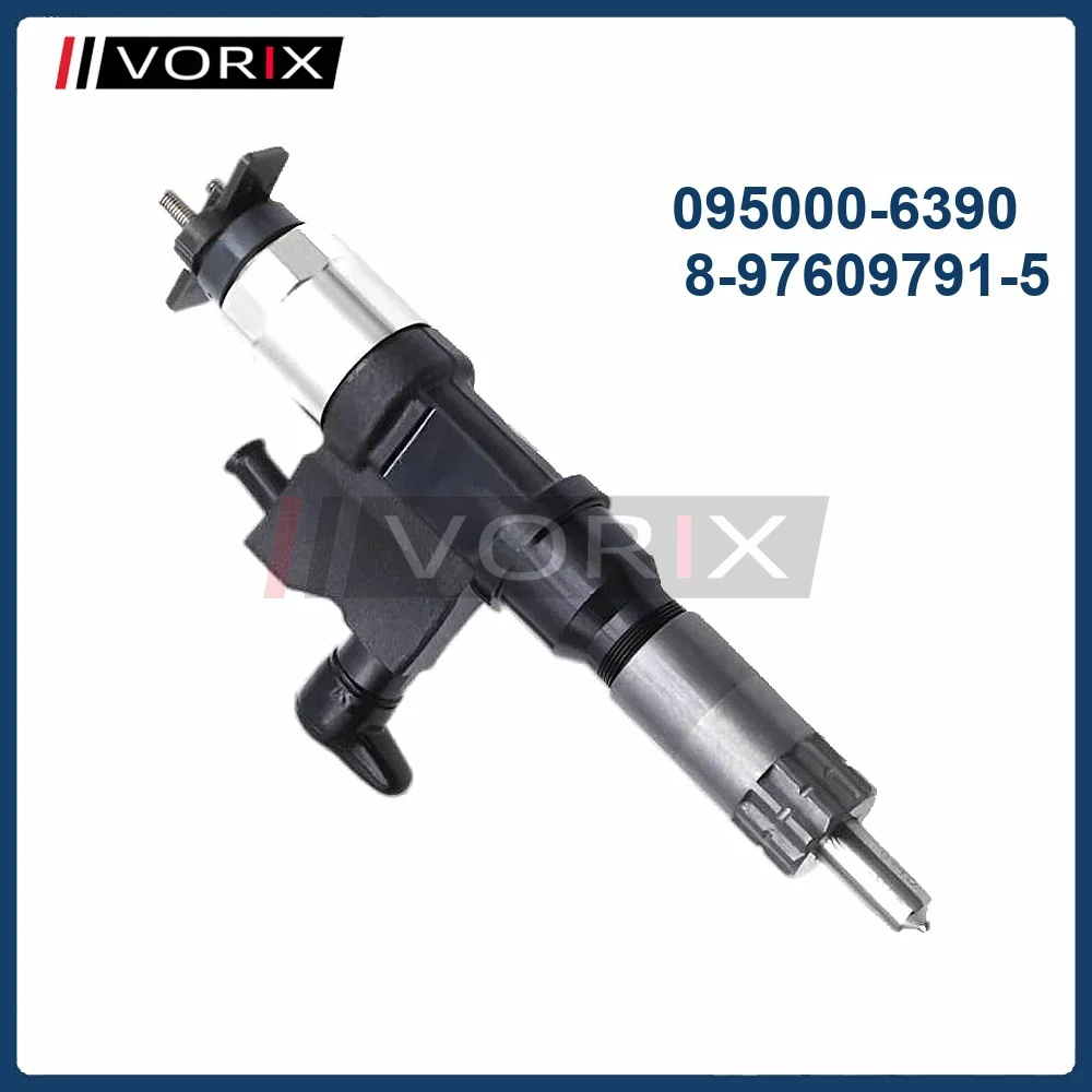 

Diesel Fuel Injector assy 095000-6390 8-97609791-5 For Isuzu 4HK1 5.2L 6HK1 7.8L