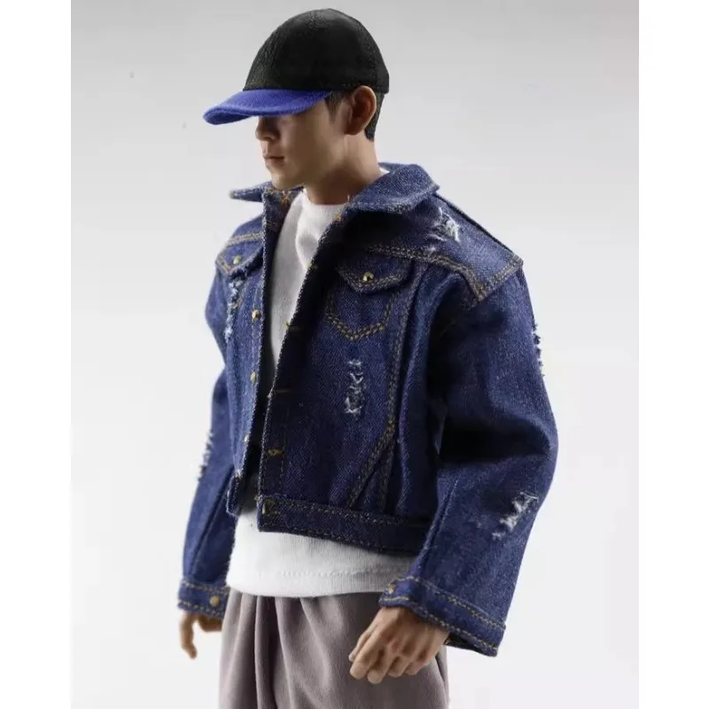 

1/6 Scale Trendy Fashion Soldier Clothes Short Style Loose Cowboy Coat Jacket Model for 12" Toy Figures Body Decoration