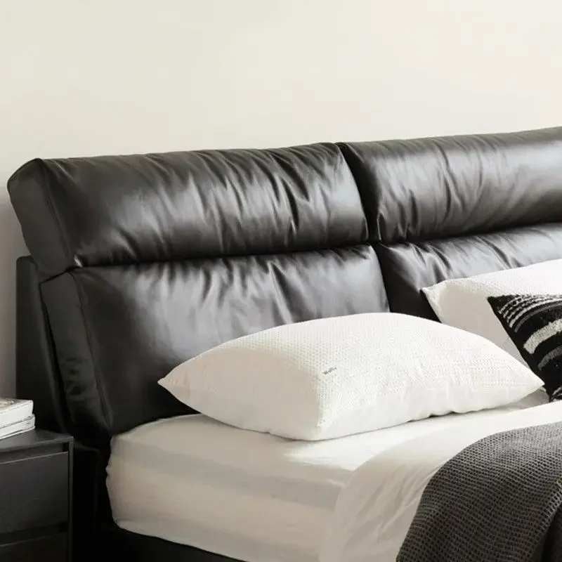 

Black soft bag bedside cushion modern simple bedside down