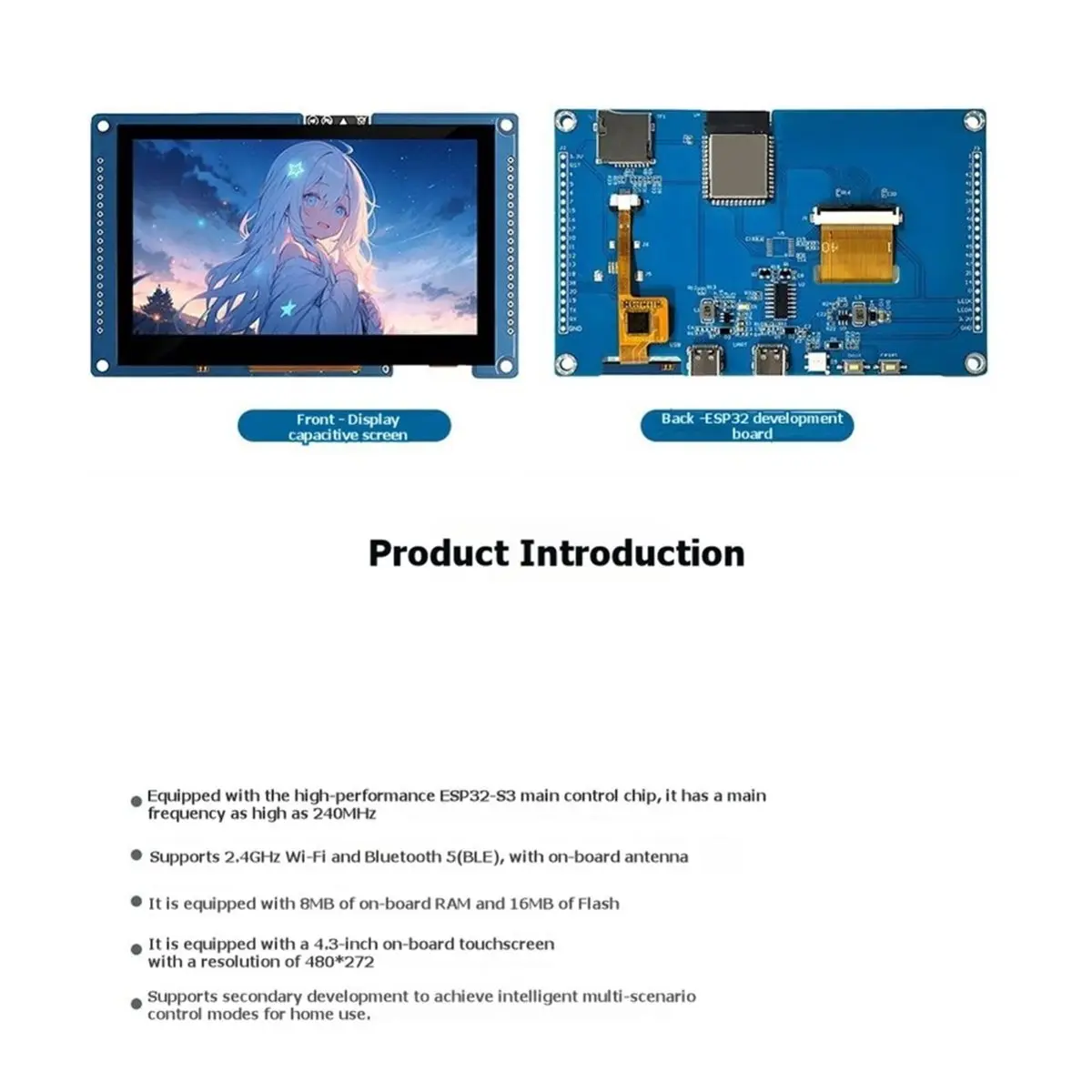 hdl-esp32-s3-development-board-ips-capacitive-touch-display-screen-480x272-43-inch-display-wifi-ble5-16mb-flash-8mb-psram