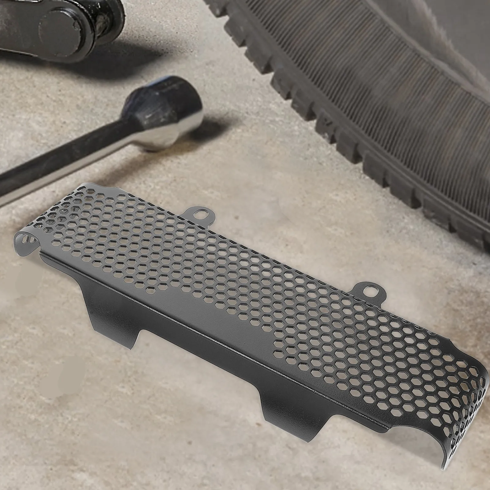 Radiator Guard Grille Aluminum Alloy Motorbike Radiator Protector Easy Installation Protective Cover for Motorcycle