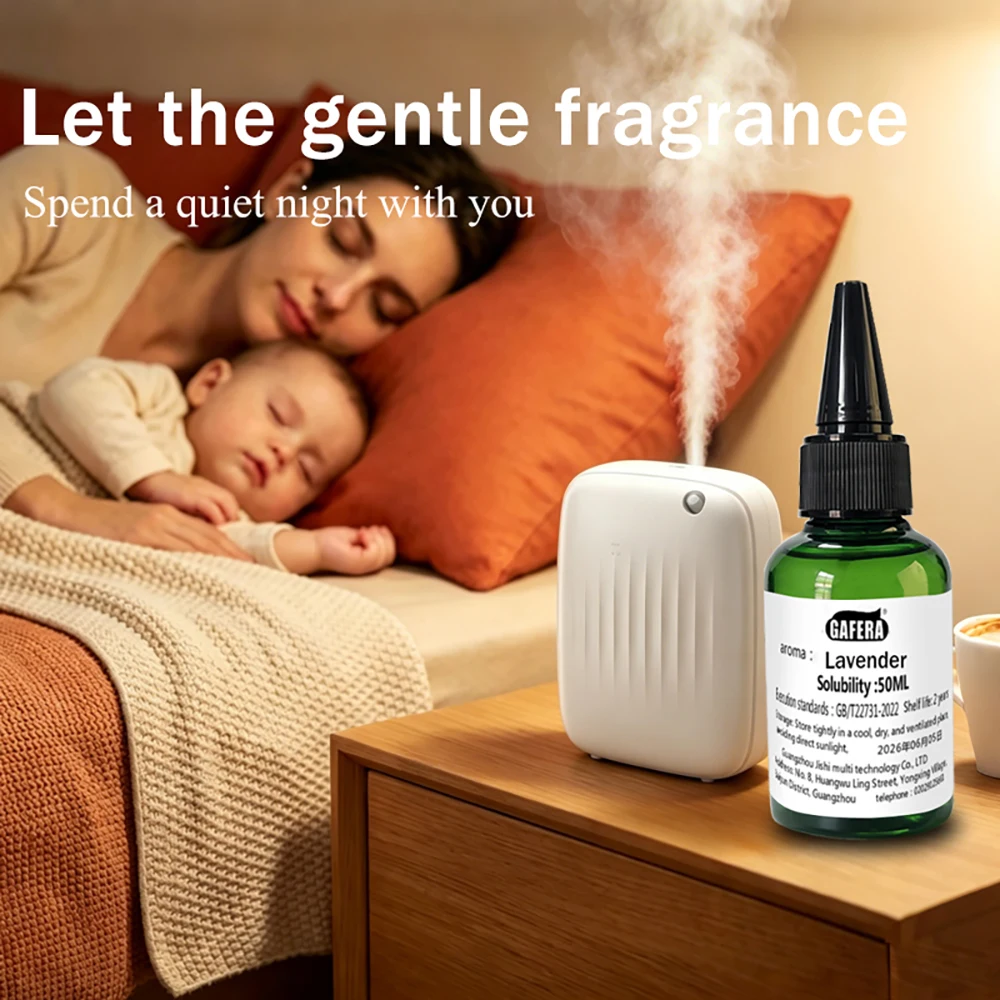 GAFERA 50ml(1.69 fl.oz) Lime Basil And Citrus Kempinski Essential Oil, Diffuser Replenishes Essence, Car Fragrance Refill Liquid