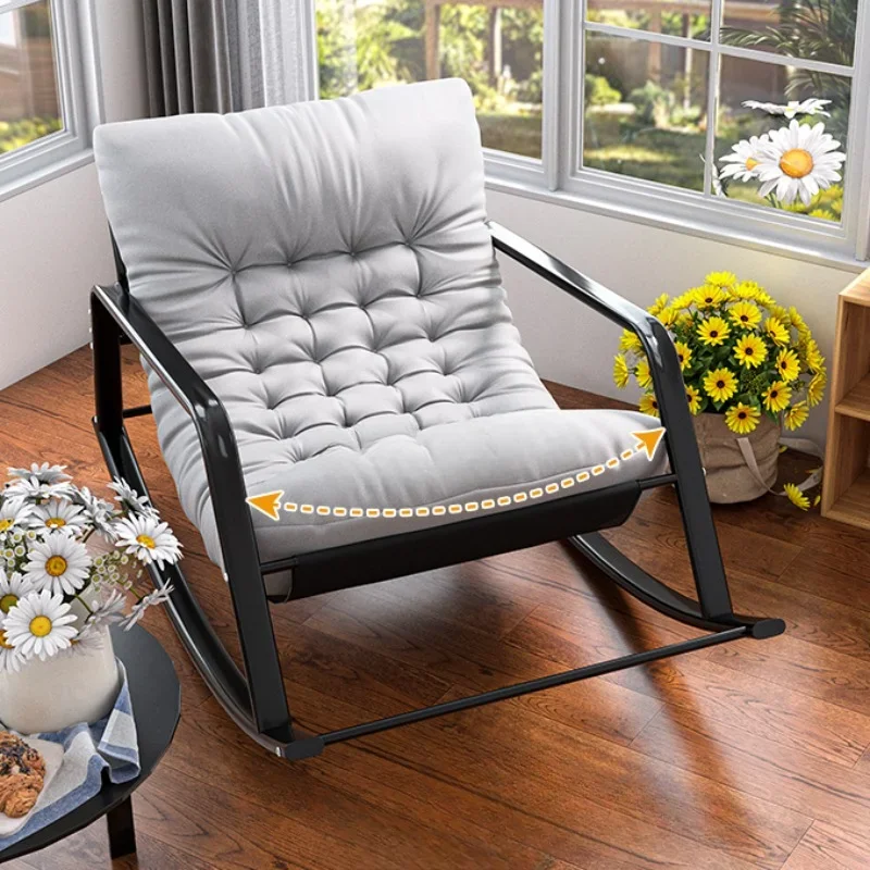 Lazy Rocking Chaise Lounge Sofa Bedroom Balcony Patio Chaise Lounge Relaxation Relaxing Fauteuil
