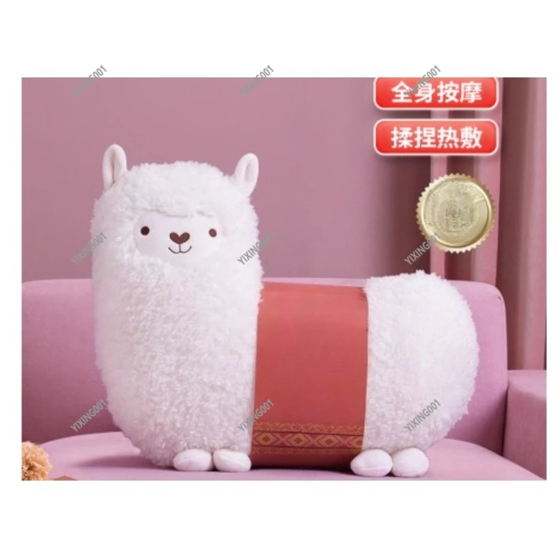 Electric Full-Body Kneading Massager Pillow Portable for Car Use - Back Neck Waist Pain Relief Relaxation Therapy Car Accessory
