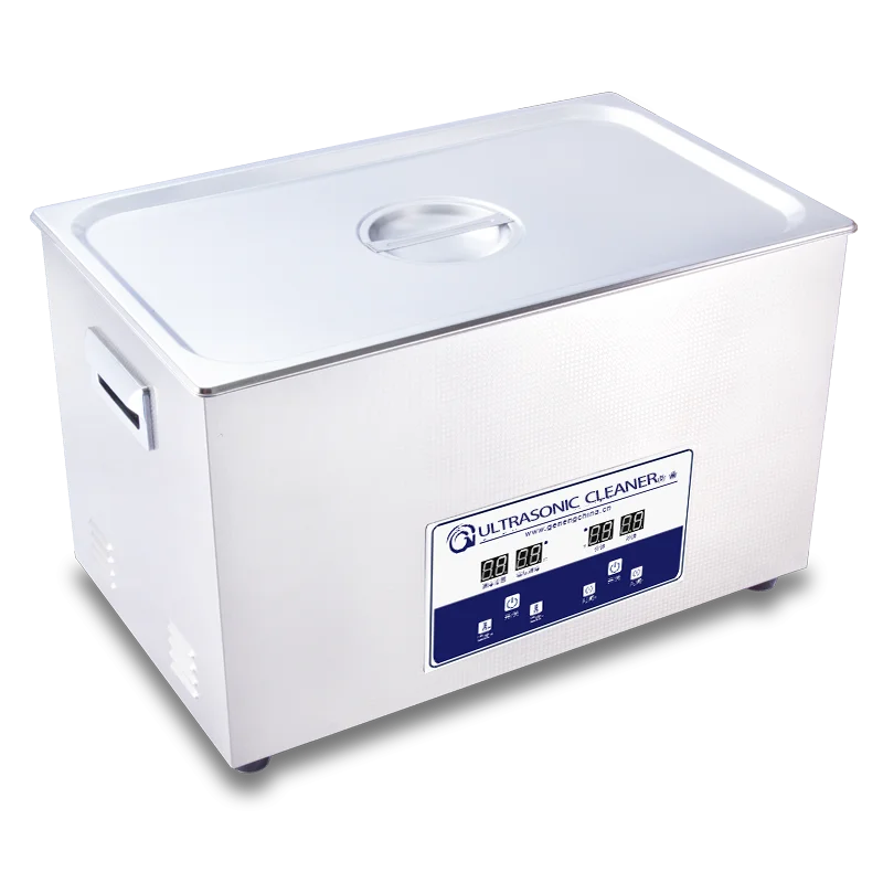 GENENG 30L Ultrasonic Cleaner with Digital Timer & Heater, Ultra Sonic Jewelry Cleaner, Stainless Steel Heated Cleaning Machine