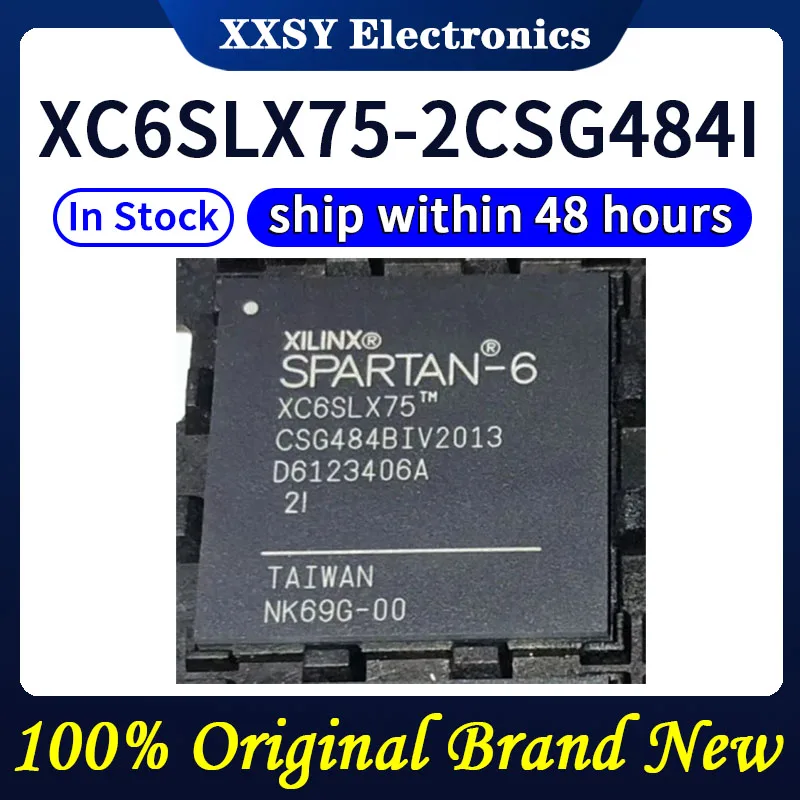 

XC6SLX75-2CSG484I BGA-484 High quality 100% Original New