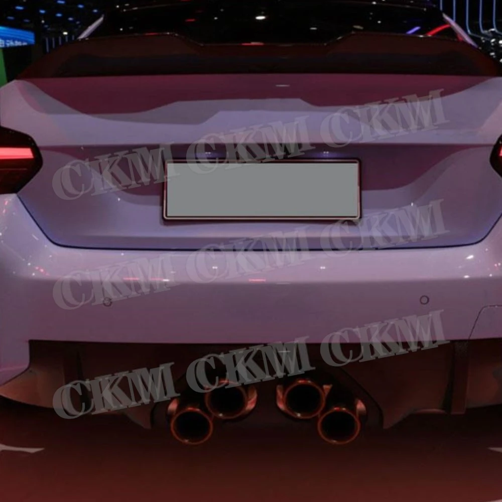 

CKMUUER для BMW 2 серии M2 G87 2023+ Задний диффузор из сухого карбона, накладка на выхлопную систему, элементы обвеса, бампер, выхлопная система