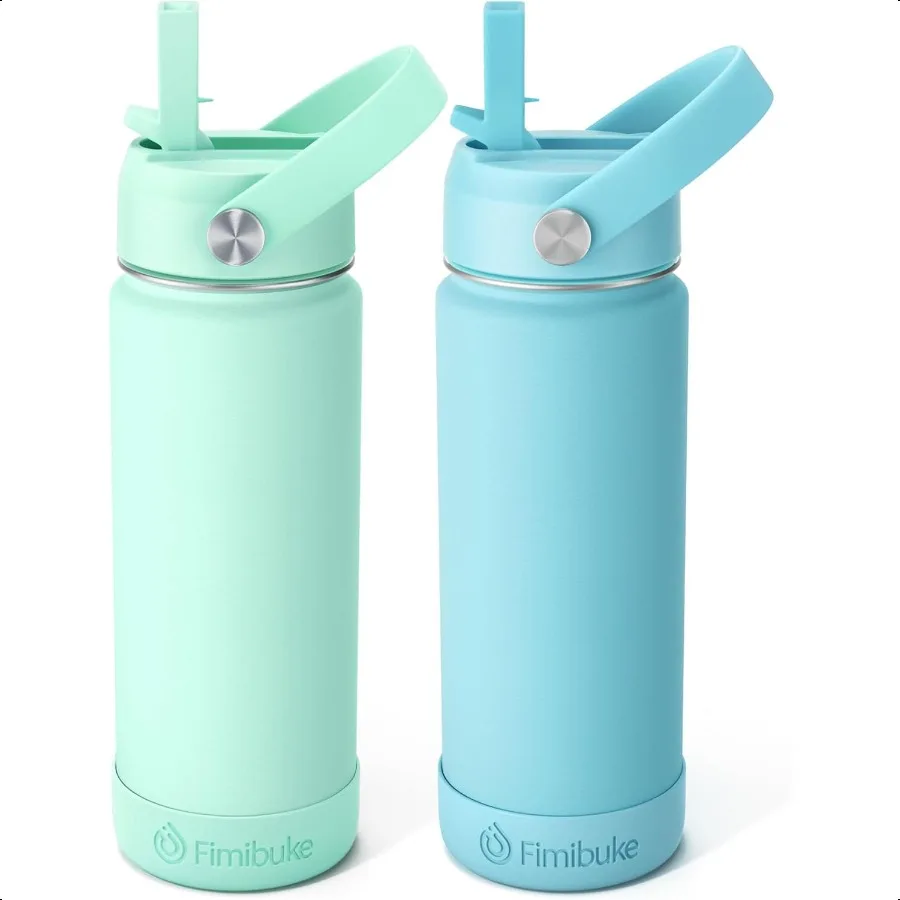 

Insulated Water Bottle 18oz 18 8 Stainl Steel 2 Pack Underwater World