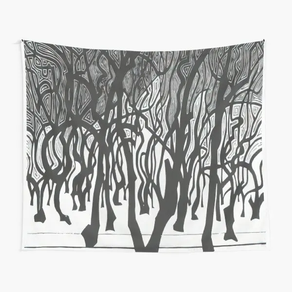 M C Escher Woods Near Menton 1962  Tapestry Decoration Art Room Travel Beautiful Bedspread Hanging Printed Mat Home Colored Wall