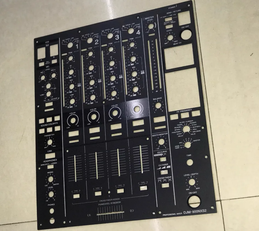 DJM900 Generation Iron Surface Plate DJM900NXS2 Disc Player Mixer New Fader Panel Set