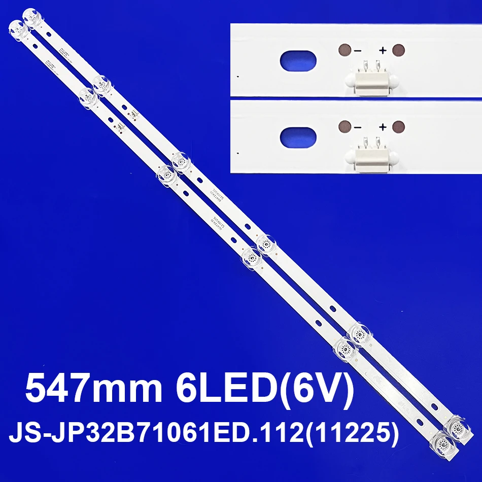 

LED Backlight Strip 6LED(6V) For MIDE32 32JB71B JS-JP32B71061ED.112(11225) R72-32D04-038 548121T.30068 TV-8088SF32WHNW