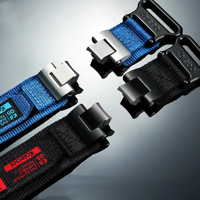 For Casio G-SHOCK series 5657 GST-B400-1A/CD/BB modified nylon canvas watchband with metal adapter waterproof breathable strap