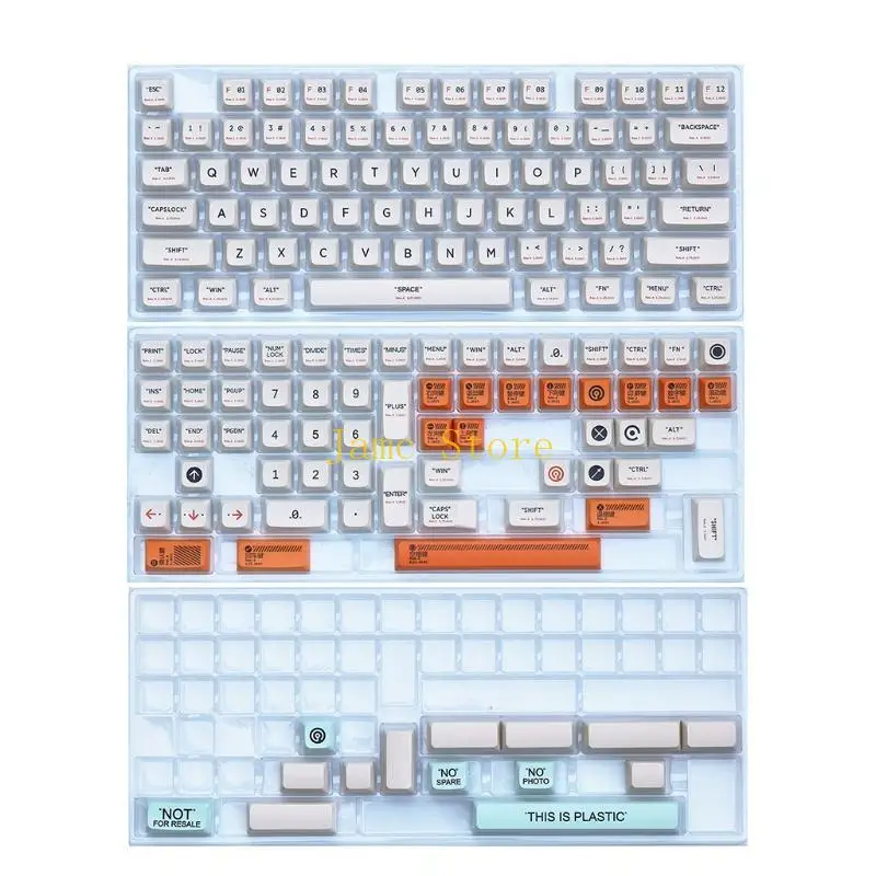 LX0B مخصص Keycap PBT القياسية صبغ عملية التسامي Keycap 150 مفاتيح XDA الملف الشخصي للوحة المفاتيح الميكانيكية GK61 64 68 96