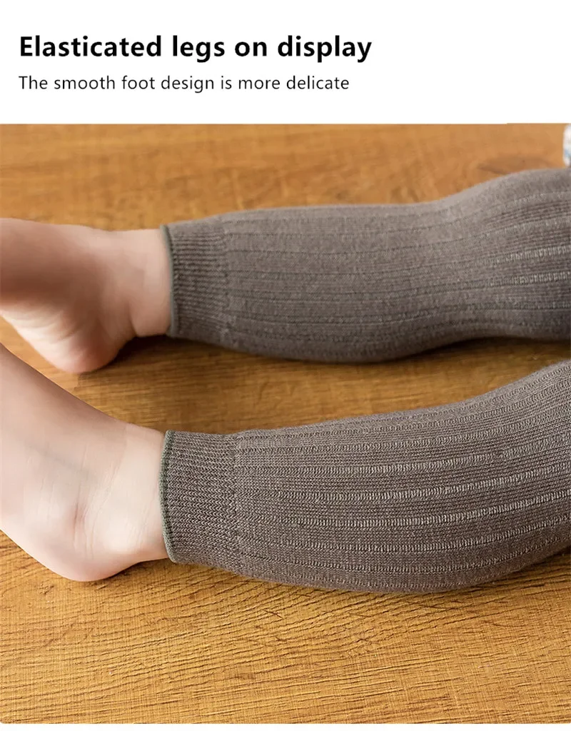 Frühlings- und Herbsthosen für Babys, Jungen und Mädchen, Neugeborenen-Leggings, Strumpfhosen aus Baumwolle, Stretch-Kinderhosen für Kinder von 0 bis 6 Jahren – Detail 6