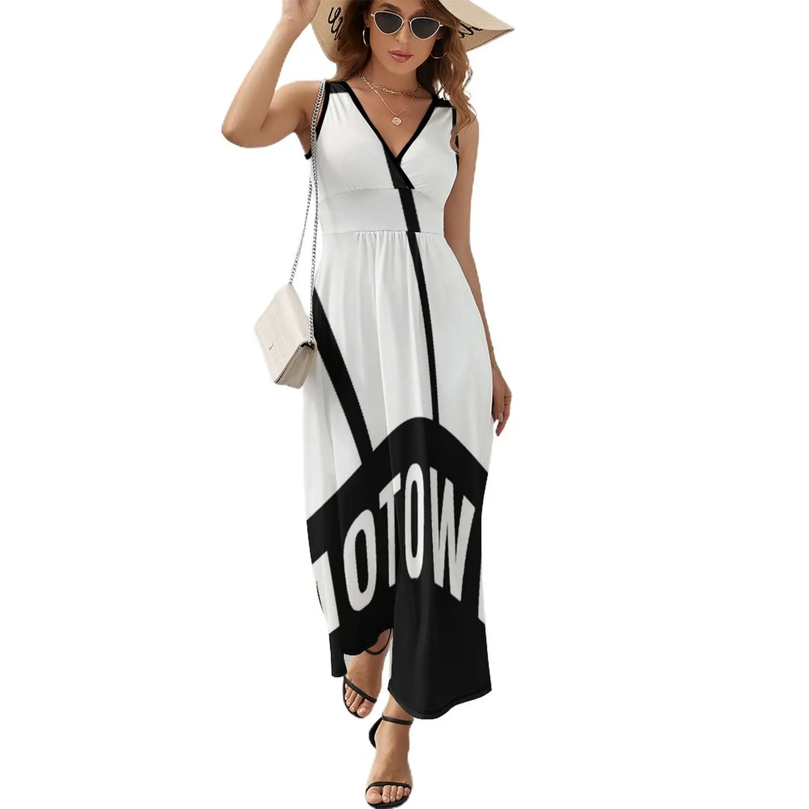 Motown Records is an American record label owned by the Universal Music Group Sleeveless Dress summer women's dress 2024