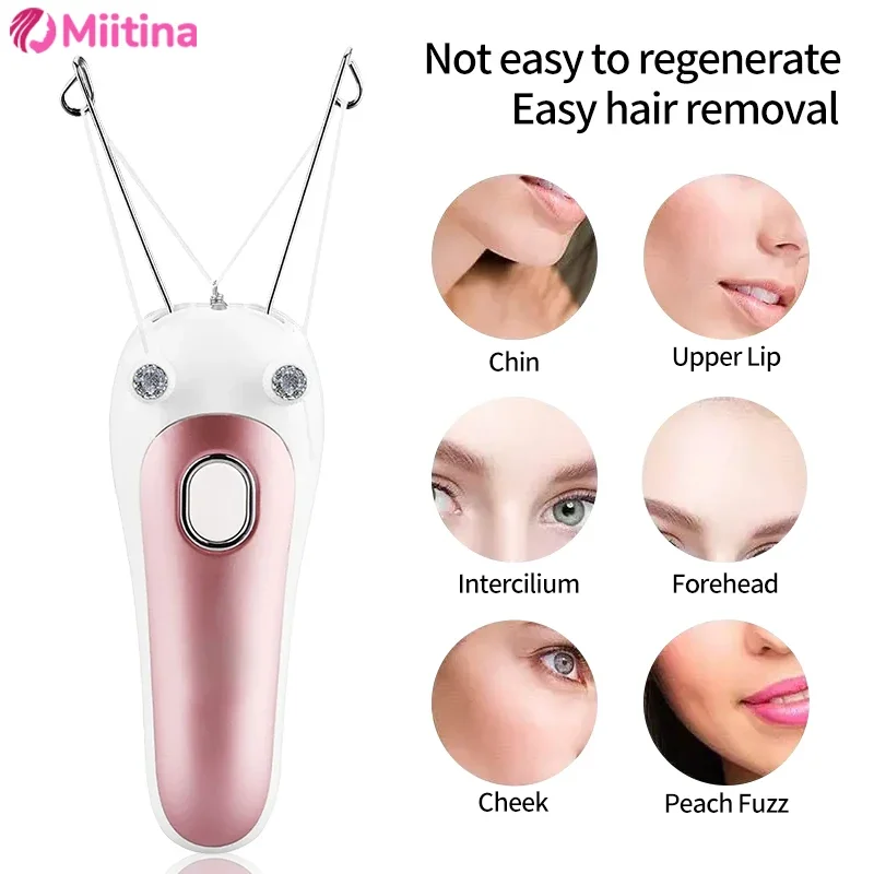 

Electric Face Trimmer Facial Shaving Machine Facial Hair Removal Physical Shaving Device for Lips Mustache and Facial Opening