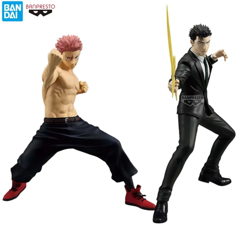 100% Original BANDAI Banpresto MAXIMATIC Yuji Itadori Hiromi Higuruma Jujutsu Kaisen Conjunto de Figuras Colecionáveis de Anime em Estoque