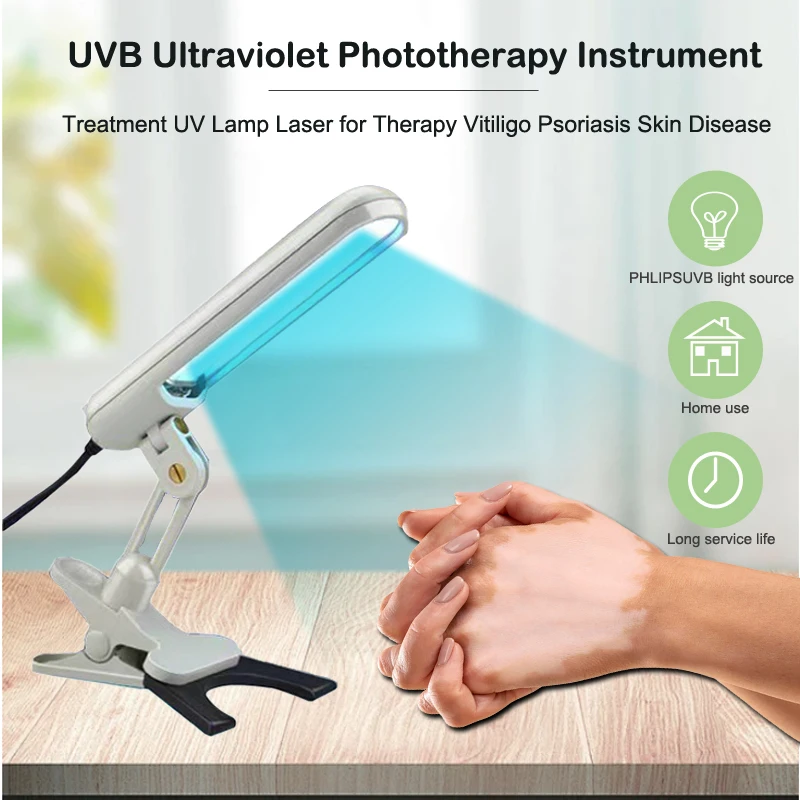 UVB Ultraviolet Phototherapy Instrument Vitiligo Treatment UV 311nm Is Recommended By Doctors To Treat Psoriasis Vitiligo