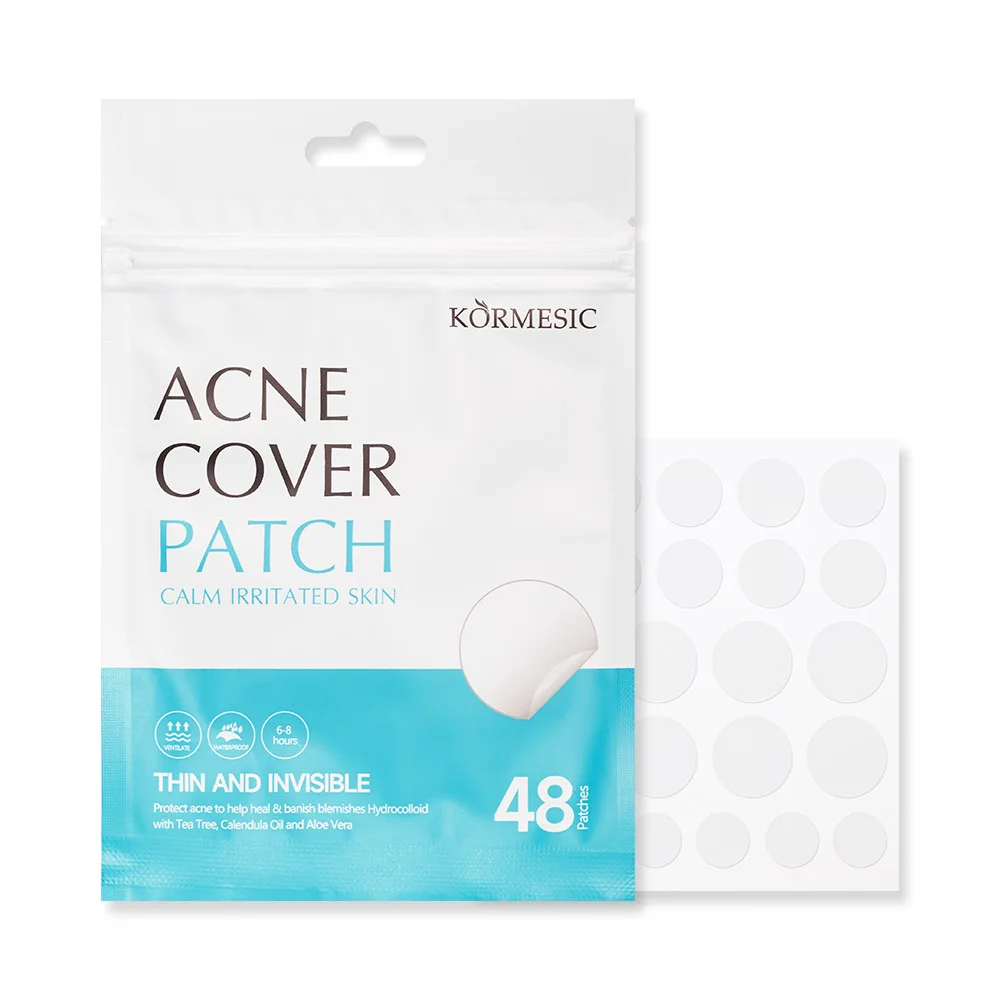 KORMESIC Colorful Star Acne Patches Pimple Treatment + Blackhead Removal Nourishing Hydrating Facial Acne Cover Patch Skin Care