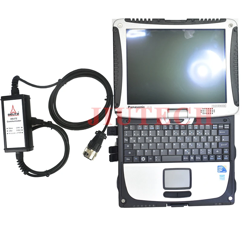 

THOUGHBOOK CF19 Laptop for Deutz Marine Engine Truck Diagnostic Scanner Tool for DEUTZ DECOM Serdia2010 Programming Tool