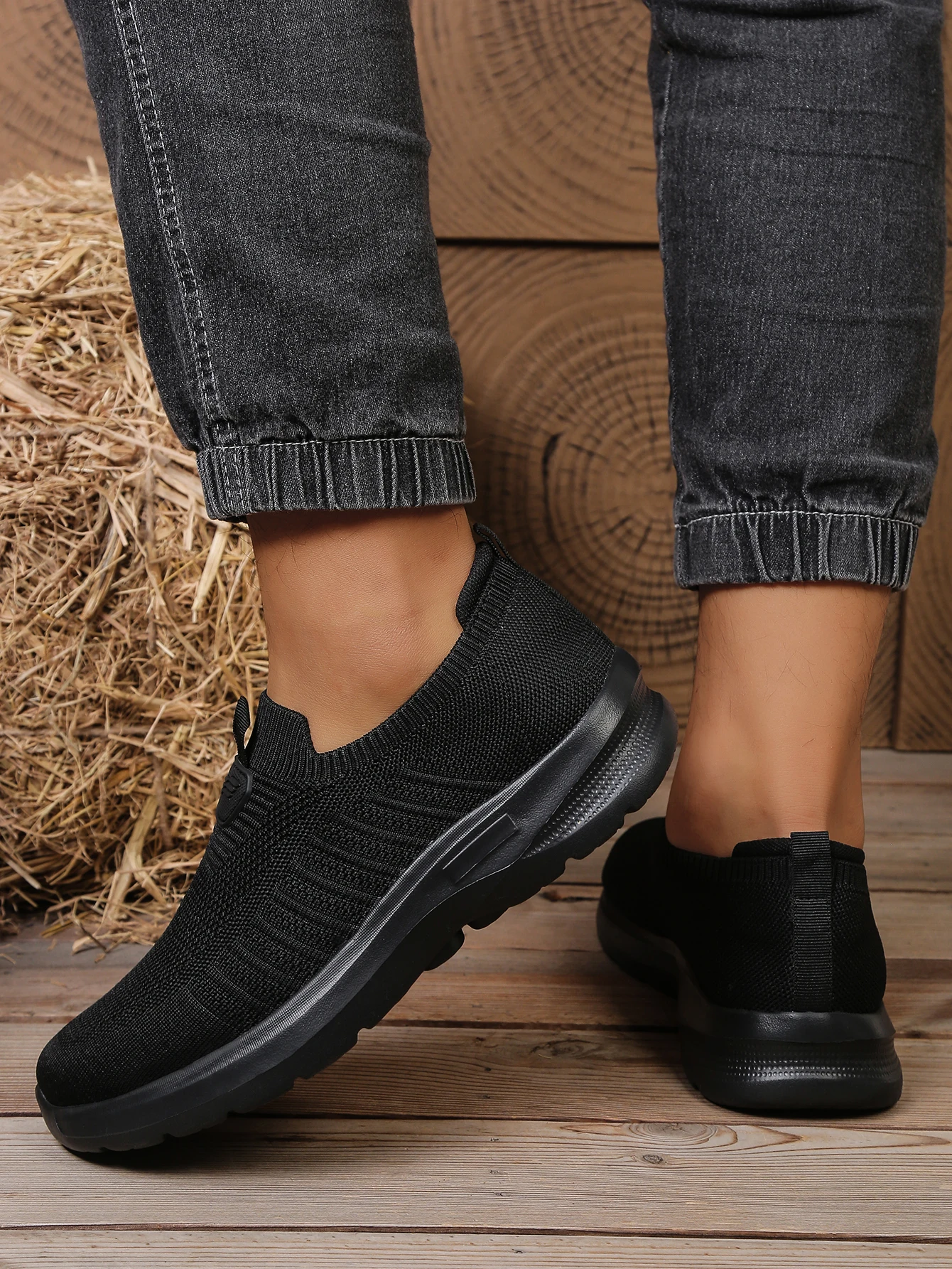 Herren-Freizeitschuhe aus massivem EVA-Material – weiche, leichte Sohle – perfektes Alltags-Outdoor-Schuhwerk, kostenloser Versand – Detail 8