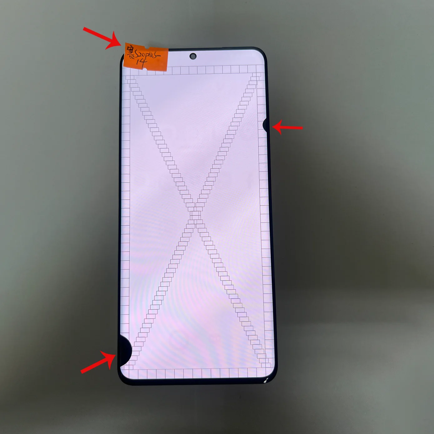 Screen Has Defects Suitable for Samsung S20 Plus G985/G986/G986F AMOLED Touch Screen Replacement